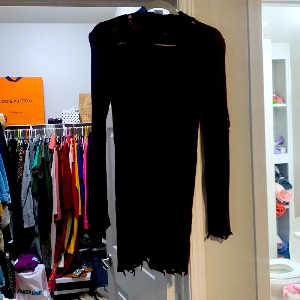 Deep purple long sleeve turtleneck, Forever 21, size L